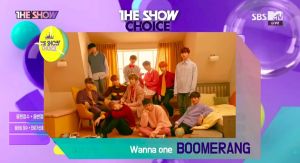 Wanna One obtient la cinquième victoire pour "Boomerang" dans "The Show" avec un score parfait, des performances de MONSTA X, Oh My Girl BANHANA et plus