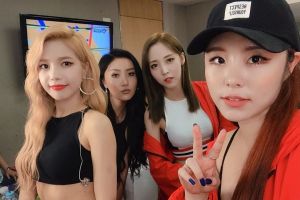 MAMAMOO partage les coulisses du tournage de son dernier clip