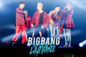 BIGBANG en tête du graphique quotidien d'Oricon avec son DVD de concert récemment publié