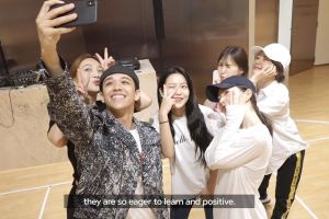 Kyle Hanagami rencontre finalement Red Velvet, choisit son mouvement préféré de "Power Up" et plus encore