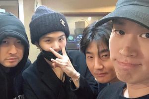 Suga de BTS et Epik High font frémir les fans avec une photo ensemble