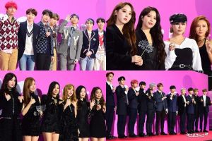 Les stars illuminent le tapis rouge de leurs regards aux Melon Music Awards 2018