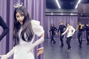 Chungha célèbre ses victoires dans des programmes de musique avec une présentation de Cendrillon +, son manager rejoignant le plaisir en faisant une reprise de "Gotta Go"