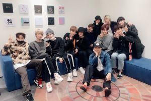 TXT remercie BTS et partage sa photo ensemble + obtient une réponse chaleureuse de Jungkook