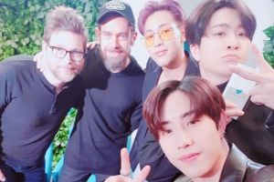 Le PDG de Twitter parle de l'effet de K-Pop sur Twitter et rencontre BamBam, Youngjae et Mark de GOT7