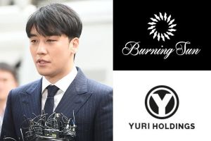 Il est rapporté que Seungri serait impliqué dans la gestion de Burning Sun + Yuri Holdings avait initialement plus d'actions