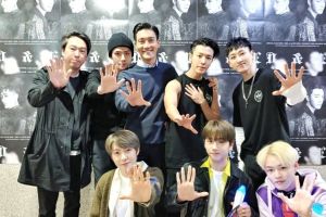 Les membres de EXO, Super Junior et NCT manifestent leur amour pour les Super Junior D & E lors de leur premier concert en Corée