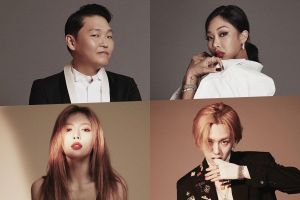 P NATION lance son compte Instagram officiel et partage les photos de profils de PSY, HyunA, Hyojong et Jessi