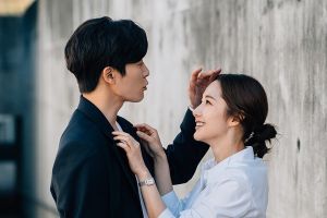 Kim Jae Wook et Park Min Young forment un joli couple dans les coulisses de "Her Private Life"