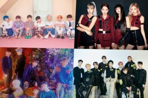 Les BTS, BLACKPINK, MONSTA X et NCT 127 figurent en bonne place sur la liste des albums mondiaux Billboard