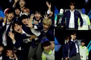 Les apprentis de "Produce X 101" montrent leurs mouvements avec une danse à relais