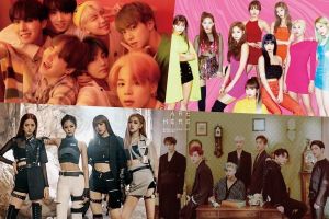 BTS, TWICE, BLACKPINK, MONSTA X et plus encore, occupent une place de choix dans la liste des albums mondiaux de Billboard