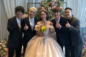 JOO se marie lors d'une cérémonie privée en présence de son frère Ilhoon du groupe BTOB