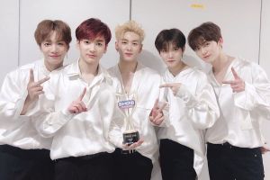 NU'EST remporte sa première victoire en tant que groupe complet avec "Bet Bet" dans "Show Champion" - Présentations de Park Bom, N.Flying et plus