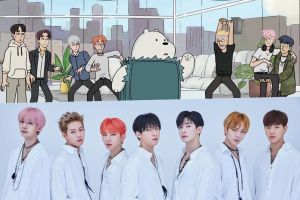 MONSTA X sont transformés en dessins animés pour une apparition spéciale dans l'émission "Scandalous" nominée aux Emmy