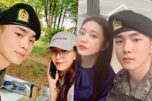 Key of SHINee remercie BoA et Yeri de Red Velvet de lui avoir rendu visite à l'armée