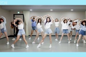 IZ * ONE dévoile une nouvelle vidéo de pratique explosive pour "Up"