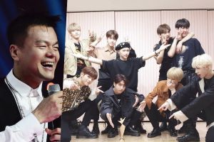 Park Jin Young encourage les enfants de Stray Kids avec un message encourageant + réponses de Stray Kids