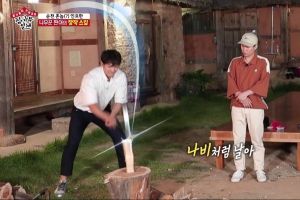 Lee Seung Gi fait preuve d'impressionnant talent de coupeur de bois dans "Master In The House"