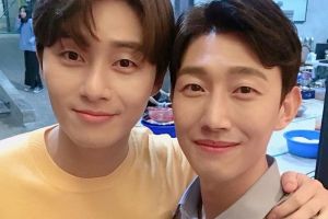 Park Seo Joon et Kang Ki Young ont une belle réunion "Quel est le problème avec la secrétaire Kim" sur le plateau d'une nouvelle annonce