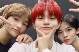 Hyunjin des Stray Kids, Lee Dae Hwi (AB6IX) et Bae Jin Young (CIX) témoignent de leur adorable amitié sur des photos prises dans les coulisses.