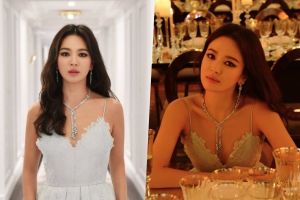 Song Hye Kyo brille dans de nouvelles images d'événements de bijoux à Monaco