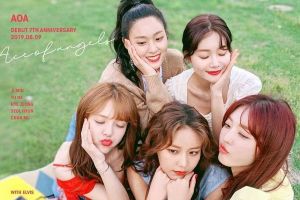 AOA exprime ses remerciements et son amour pour ses fans à l'occasion de son 7ème anniversaire