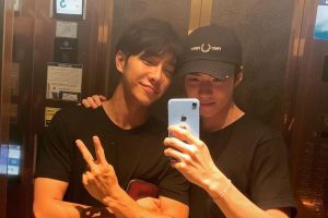 Sehun d'EXO ravit les fans en partageant une photo avec Lee Seung Gi