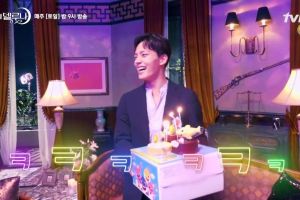 IU surprend Yeo Jin Goo avec un gâteau d'anniversaire tout en filmant «Hotel Del Luna»