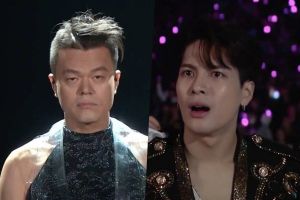 GOT7 Park Jin Young et Jackson échangent des clins d'œil après leur réaction virale dans la MAMA 2019