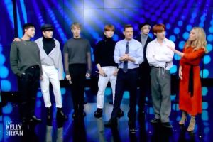 MONSTA X interprète la chanson en anglais "Middle of the Night" dans "Live With Kelly And Ryan"