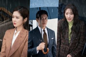 Jang Nara, Lee Sang Yoon et Pyo Ye Jin sont dans une situation terriblement gênante sous la pluie dans "VIP"