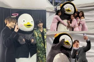 BTS, TWICE et NU'EST s'amusent à photographier avec Pengsoo