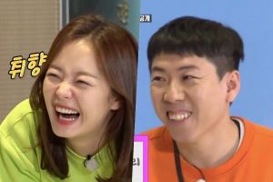 Jun So Min surprend le casting de "Running Man" en embrassant Yang Se Chan dans son costume de gorille