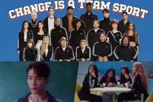 BLACKPINK et Jackson de GOT7 apparaissent dans la nouvelle publicité d'Adidas réalisée par Jonah Hill + Star Pharrell, Ninja et plus