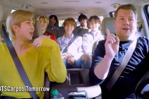 BTS chante "ON" avec James Corden en avant-première amusante pour "Carpool Karaoke"