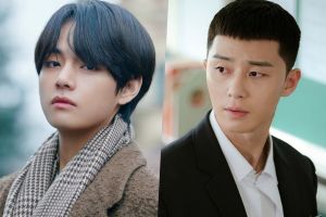 Le V de BTS rend visite à Park Seo Joon sur le tournage de «Itaewon Class»