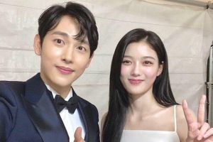 Im Siwan et Kim Yoo Jung ont une mini réunion "La lune embrassant le soleil"