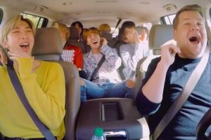 BTS ajoute sa touche amusante à "Baby Shark" dans le clip bonus de "Carpool Karaoke"