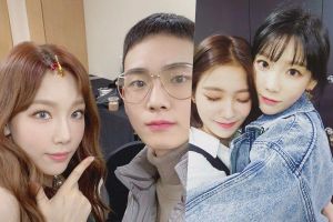 Girls 'Generation's Taeyeon est en train de fabriquer des bracelets d'amitié pour SHINee's Key, Red Velvet's Yeri, et plus