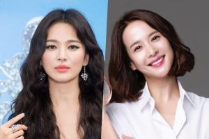 Song Hye Kyo répond avec amour à la star de "Parasite" Jo Yeo Jeong en publiant une vieille photo de ses années de lycée