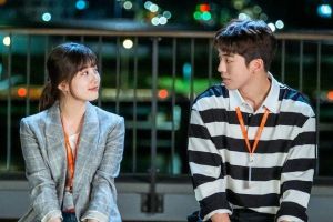 Suzy et Nam Joo Hyuk ont un contact visuel chaleureux dans les premières images de la prochaine série dramatique «Start-Up»