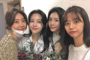 Girl's Day se mobilise pour montrer son soutien à Minah dans sa première comédie musicale