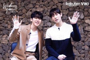 Kang In Soo et Lee Sang réagissent aux commentaires des fans et chantent ensemble dans une interview pour "Wish You Talk Live"