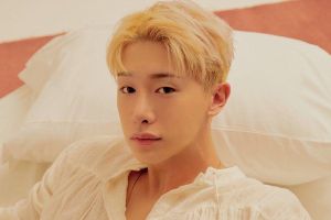 Wonho annonce son retour et publie sa première photo de teaser