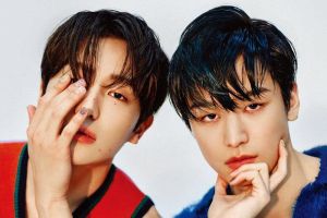 Hyunjae et Juyeon de THE BOYZ partagent leurs réflexions sur la mode, les objectifs du «Royaume» de Mnet, etc.