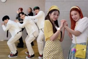 ITZY danse avec ONF, Kim Min Ju d'IZ * ONE et plus pour #InTheMorningChallenge