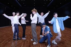 BTS est plein d'énergie contagieuse dans la vidéo de pratique de la danse "Permission To Dance"