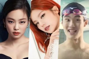 Jennie de BLACKPINK et Yeji d'ITZY encouragent le nageur olympique Hwang Sunwoo après qu'il a révélé qu'il était leur fan