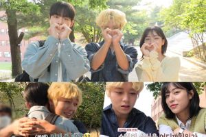 Park Ji Hoon, Kang Min Ah et Bae In Hyuk profitent du dernier jour de tournage de "At A Distance Spring Is Green"